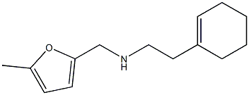 [2-(cyclohex-1-en-1-yl)ethyl][(5-methylfuran-2-yl)methyl]amine 구조식 이미지
