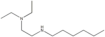 [2-(diethylamino)ethyl](hexyl)amine Structure