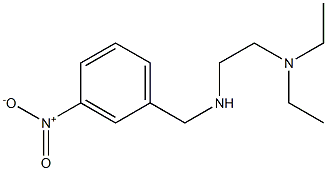 [2-(diethylamino)ethyl][(3-nitrophenyl)methyl]amine 구조식 이미지