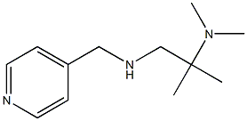 [2-(dimethylamino)-2-methylpropyl](pyridin-4-ylmethyl)amine Structure