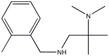 [2-(dimethylamino)-2-methylpropyl][(2-methylphenyl)methyl]amine 구조식 이미지
