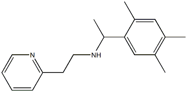 [2-(pyridin-2-yl)ethyl][1-(2,4,5-trimethylphenyl)ethyl]amine 구조식 이미지