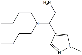 [2-amino-1-(1-methyl-1H-pyrazol-4-yl)ethyl]dibutylamine 구조식 이미지