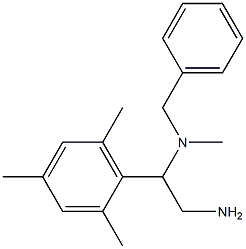 [2-amino-1-(2,4,6-trimethylphenyl)ethyl](benzyl)methylamine Structure