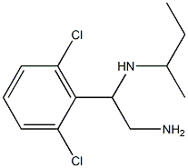 [2-amino-1-(2,6-dichlorophenyl)ethyl](methyl)propan-2-ylamine Structure