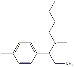 [2-amino-1-(4-methylphenyl)ethyl](butyl)methylamine Structure
