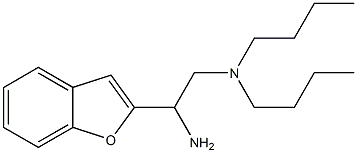 [2-amino-2-(1-benzofuran-2-yl)ethyl]dibutylamine 구조식 이미지