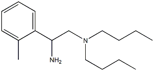 [2-amino-2-(2-methylphenyl)ethyl]dibutylamine Structure