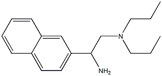 [2-amino-2-(naphthalen-2-yl)ethyl]dipropylamine 구조식 이미지