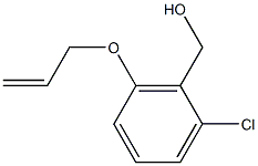 [2-chloro-6-(prop-2-en-1-yloxy)phenyl]methanol Structure