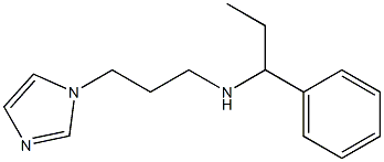 [3-(1H-imidazol-1-yl)propyl](1-phenylpropyl)amine Structure