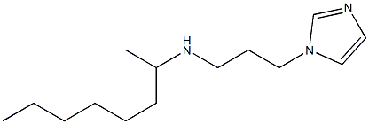 [3-(1H-imidazol-1-yl)propyl](octan-2-yl)amine 구조식 이미지