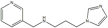 [3-(1H-imidazol-1-yl)propyl](pyridin-3-ylmethyl)amine 구조식 이미지