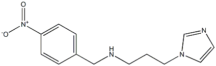 [3-(1H-imidazol-1-yl)propyl][(4-nitrophenyl)methyl]amine 구조식 이미지