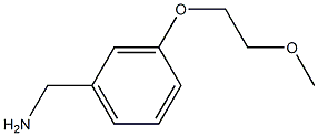 [3-(2-methoxyethoxy)phenyl]methanamine 구조식 이미지