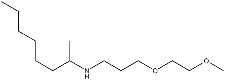 [3-(2-methoxyethoxy)propyl](octan-2-yl)amine 구조식 이미지