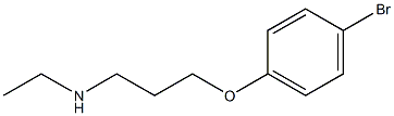 [3-(4-bromophenoxy)propyl](ethyl)amine 구조식 이미지