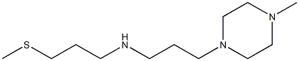 [3-(4-methylpiperazin-1-yl)propyl][3-(methylsulfanyl)propyl]amine Structure