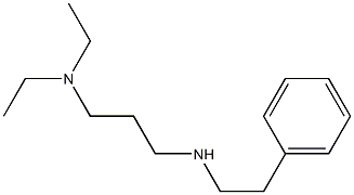 [3-(diethylamino)propyl](2-phenylethyl)amine Structure