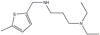 [3-(diethylamino)propyl][(5-methylthiophen-2-yl)methyl]amine 구조식 이미지