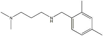 [3-(dimethylamino)propyl][(2,4-dimethylphenyl)methyl]amine 구조식 이미지