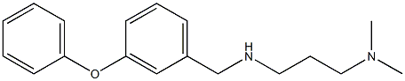 [3-(dimethylamino)propyl][(3-phenoxyphenyl)methyl]amine 구조식 이미지