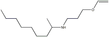 [3-(ethenyloxy)propyl](nonan-2-yl)amine Structure