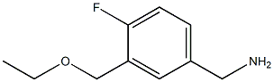 [3-(ethoxymethyl)-4-fluorophenyl]methanamine 구조식 이미지