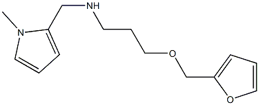 [3-(furan-2-ylmethoxy)propyl][(1-methyl-1H-pyrrol-2-yl)methyl]amine Structure