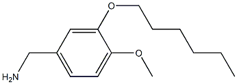 [3-(hexyloxy)-4-methoxyphenyl]methanamine Structure