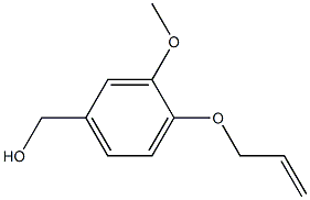 [3-methoxy-4-(prop-2-en-1-yloxy)phenyl]methanol 구조식 이미지