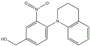 [3-nitro-4-(1,2,3,4-tetrahydroquinolin-1-yl)phenyl]methanol Structure