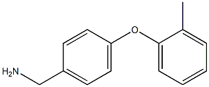 [4-(2-methylphenoxy)phenyl]methanamine Structure