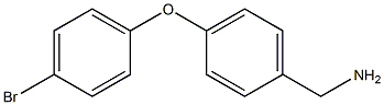 [4-(4-bromophenoxy)phenyl]methanamine 구조식 이미지