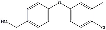 [4-(4-chloro-3-methylphenoxy)phenyl]methanol 구조식 이미지