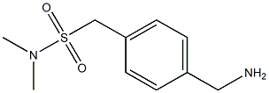 [4-(aminomethyl)phenyl]-N,N-dimethylmethanesulfonamide Structure