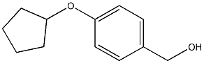 [4-(cyclopentyloxy)phenyl]methanol 구조식 이미지