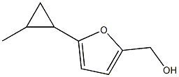 [5-(2-methylcyclopropyl)furan-2-yl]methanol Structure