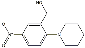 [5-nitro-2-(piperidin-1-yl)phenyl]methanol Structure