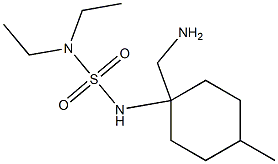 {1-[(diethylsulfamoyl)amino]-4-methylcyclohexyl}methanamine 구조식 이미지