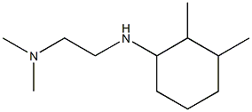 {2-[(2,3-dimethylcyclohexyl)amino]ethyl}dimethylamine Structure