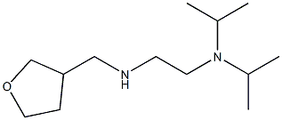 {2-[bis(propan-2-yl)amino]ethyl}(oxolan-3-ylmethyl)amine 구조식 이미지