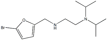 {2-[bis(propan-2-yl)amino]ethyl}[(5-bromofuran-2-yl)methyl]amine 구조식 이미지