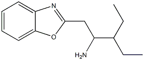 1-(1,3-benzoxazol-2-yl)-3-ethylpentan-2-amine 구조식 이미지