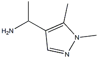 1-(1,5-dimethyl-1H-pyrazol-4-yl)ethan-1-amine Structure