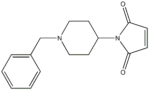 1-(1-benzylpiperidin-4-yl)-2,5-dihydro-1H-pyrrole-2,5-dione Structure