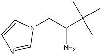 1-(1H-imidazol-1-yl)-3,3-dimethylbutan-2-amine Structure