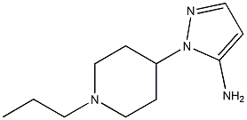 1-(1-propylpiperidin-4-yl)-1H-pyrazol-5-amine Structure