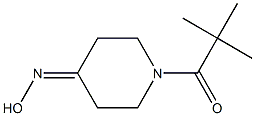 1-(2,2-dimethylpropanoyl)piperidin-4-one oxime 구조식 이미지