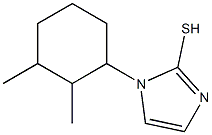 1-(2,3-dimethylcyclohexyl)-1H-imidazole-2-thiol 구조식 이미지